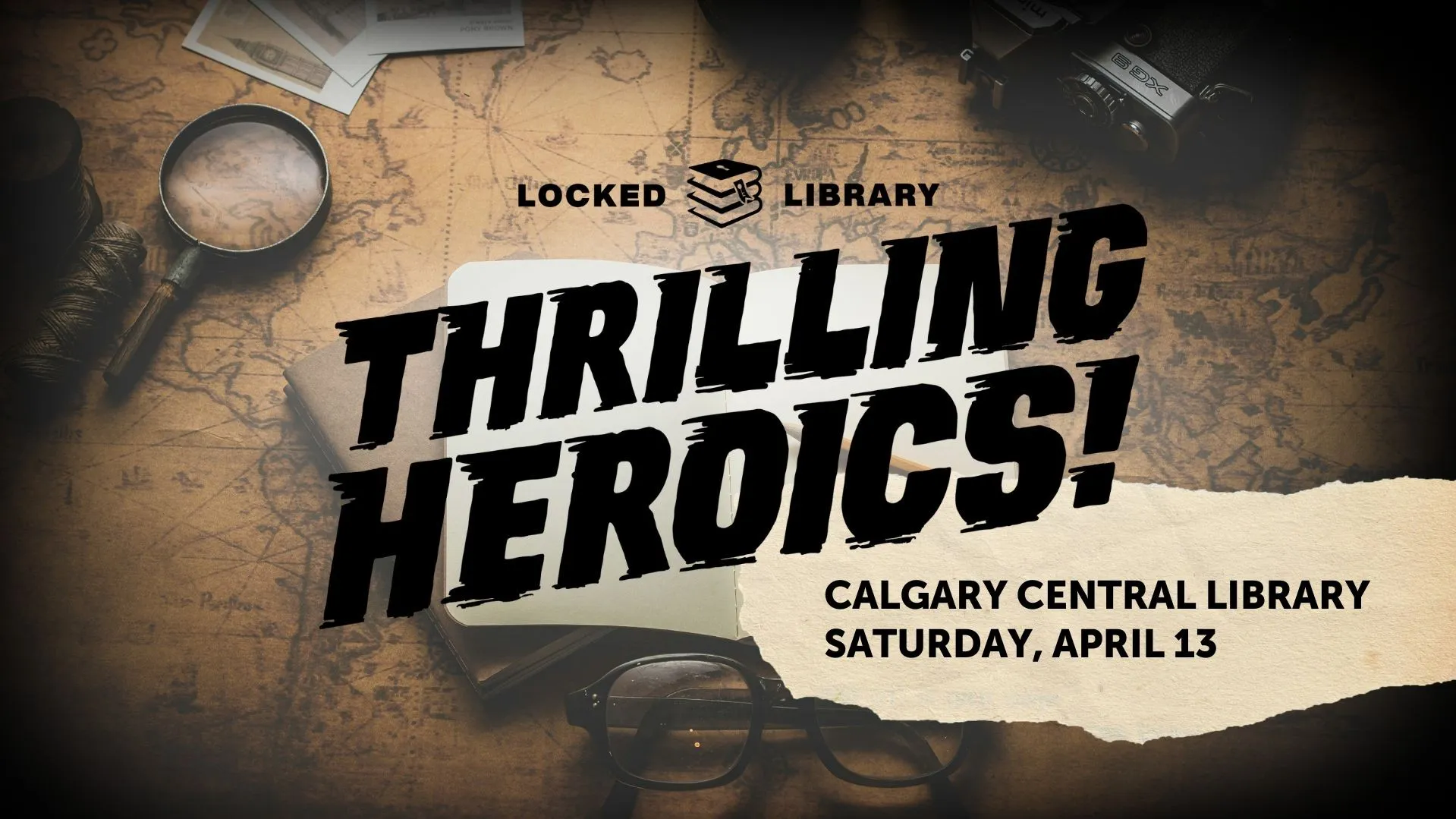 Locked Library: Saturday, April 13